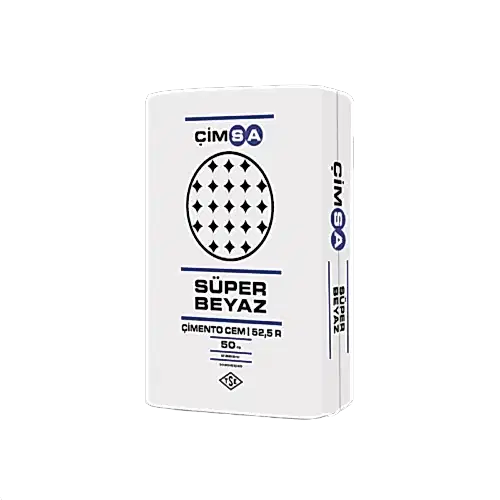 25 kg torbalı beyaz çimento - dekoratif sıva ve derz için - Deppo Yapı